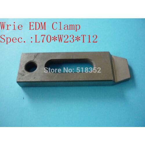 70*23*12(front) Wire EDM Clamp Stainless Jig Holder for EDM Wire Cutting Machine Tools Clamping Jig Holder , edm stainless tool
