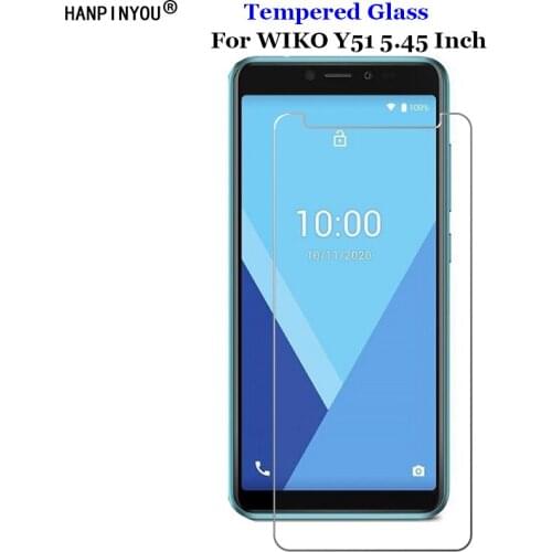 For Wiko Y51 5.45" Clear Tempered Glass 9H 2.5D Premium Screen Protector Protection Film