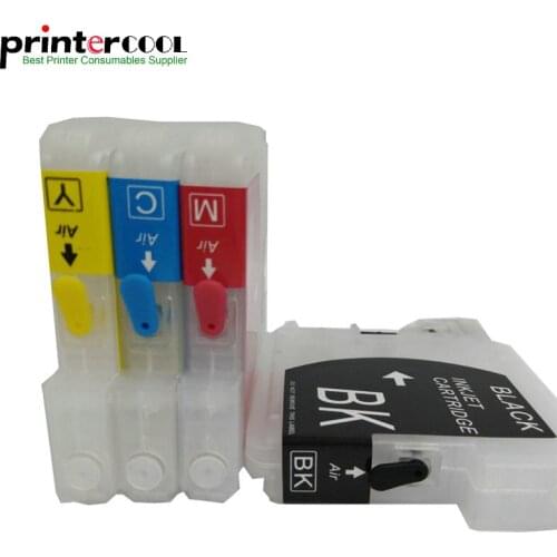 Einkshop Empty Refill Ink Cartridge for Brother LC11 LC16 LC38 LC61 LC65 LC67 LC980 LC1100 DCP-J140W DCP-145C DCP-165C DCP-185C