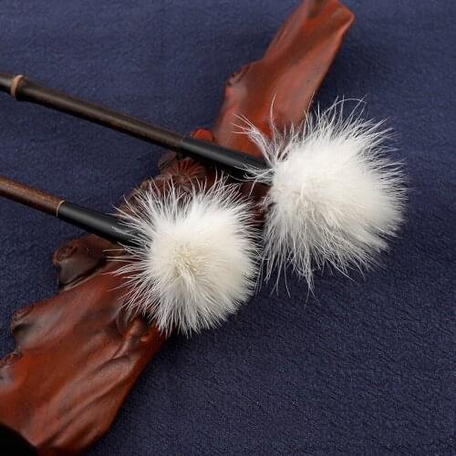 White Chicken Feather Brush Chinese Painting Landscape Brush Soft Feather Chicken Brush, Soft, Watercolor Brush