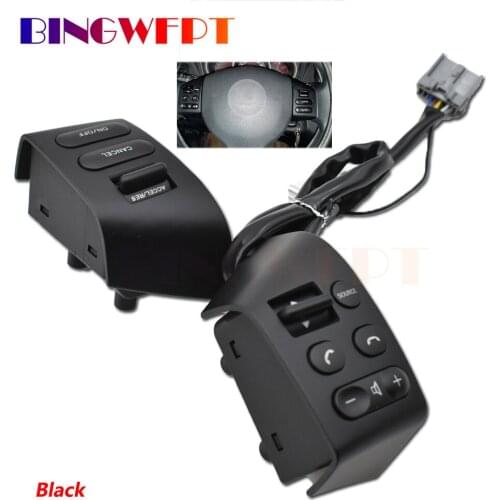 Car styling buttons BINGWFPT FOR Nissan LIVINA & FOR Nissan TIIDA & For SYLPHY steering wheel control buttons with backlight