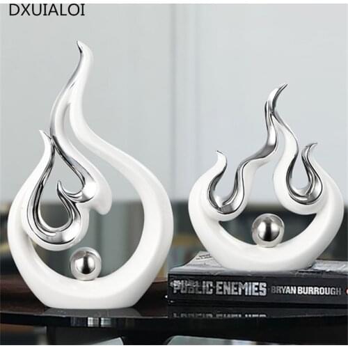 Nordic style Creative Ceramic Porcelain Craftsmanship Home Decor Living Room Winery Tv Main Delivery Jewellery Office decoration