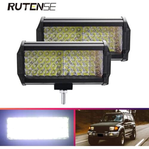 144W Led Light Bar work light for Offroad Tractor Truck Jeep SUV ATV Boat Excavator 12V 24V 4x4 led work Spot Combo car Bar lamp