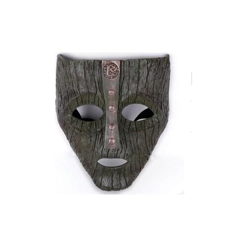 Free shipping Jim Carrey "THE MASK" Loki Mask type-B cosplay mask