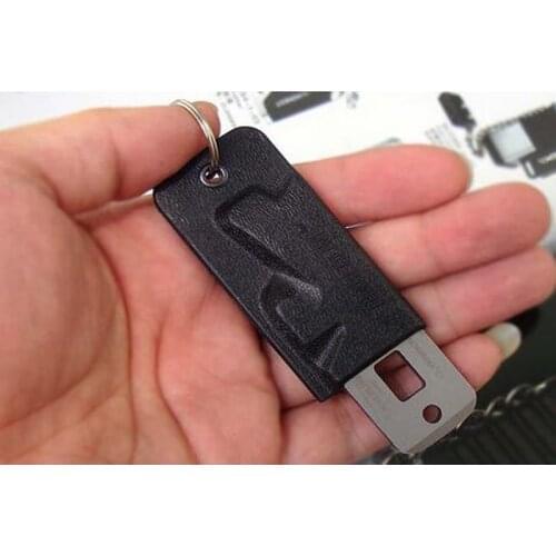 Outdoor EDC gadget multifunction card Tools card Outdoor stealth survival tool knife