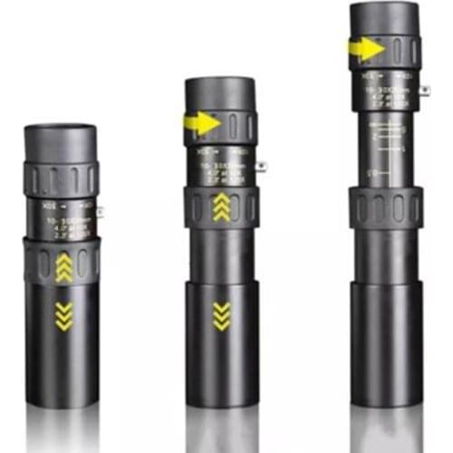 New Original binoculars 10-30x25 Zoom Monocular high quality Telescope Pocket binocula Hunting Optical Prism Scope