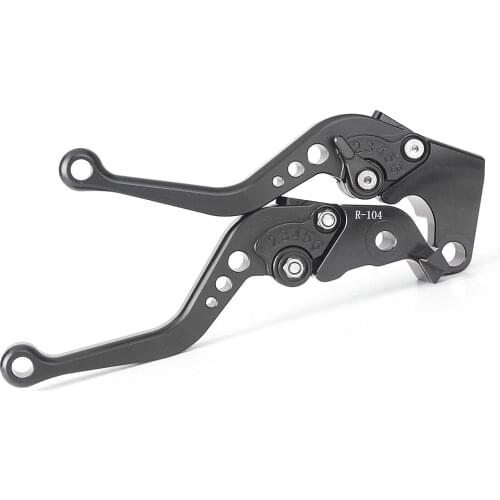 Motorcycle Short Brake Clutch Levers Adjustable For Yamaha YZF R6 2005-2011& YZF-R1 2004 2005 2006 2007 2008
