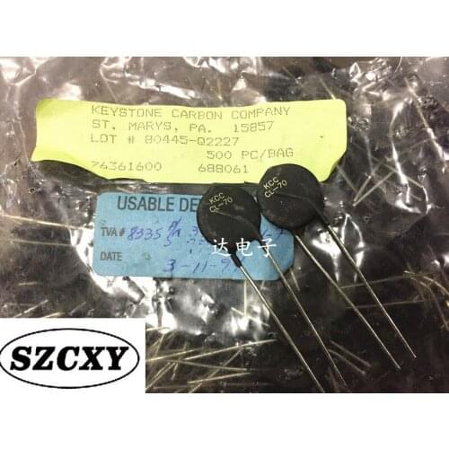 New and original KCC CL-70 4A NTC thermistor STM 6 ohm diameter 18mm P = 9mm