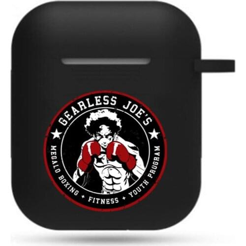 Japan anime Ashita no Joe Earphone Case Headphone Case boy girls Airpods Bluetooth Earphone case Protective Headset Cover