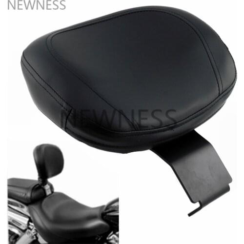 Motorcycle Driver Rear Backrest Cushion Pad For Suzuki Volusia VL400 VL800 Boulevard VL800 C50 Motor Driver Rider Sissy Bar Seat