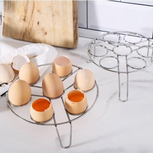 Stainless Steel Egg Steam Rack Steamer Shelf Stand Multi Function Steaming Tray for Electric Pressure Cooker