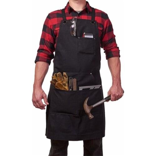 Canvas Apron Roasting Shop Barista Milk Tea Shop Restaurant Waiter Overalls Men and Women