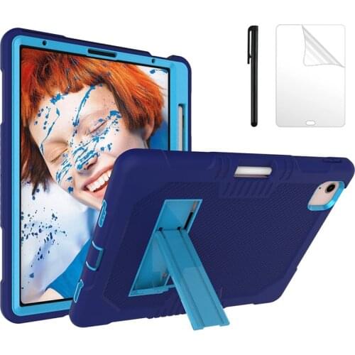 For IPad Air 4 10.9 Air4 4th 2020 A2324 A2072 Tablet Case Shockproof Stand Hard PC silicon Armor Silicone Protective Shell Funda