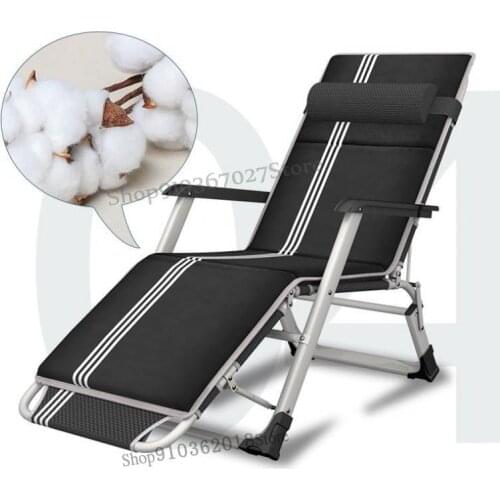 Recliner lunch break office siesta folding chair folding chair leisure beach chair pregnant woman back chair