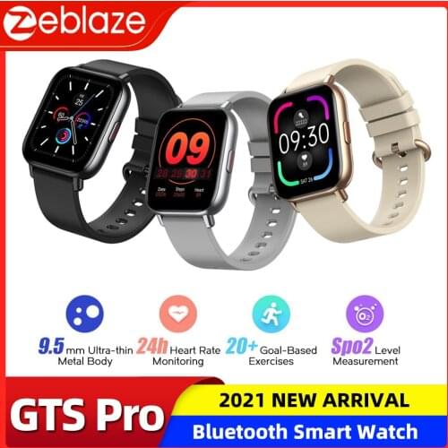 Zeblaze GTS Pro Smart Bracelet 1.65" TFT Screen 240*295 px Fitness Tracker Heart Rate Blood Pressure Monitor Sports Smart Watch