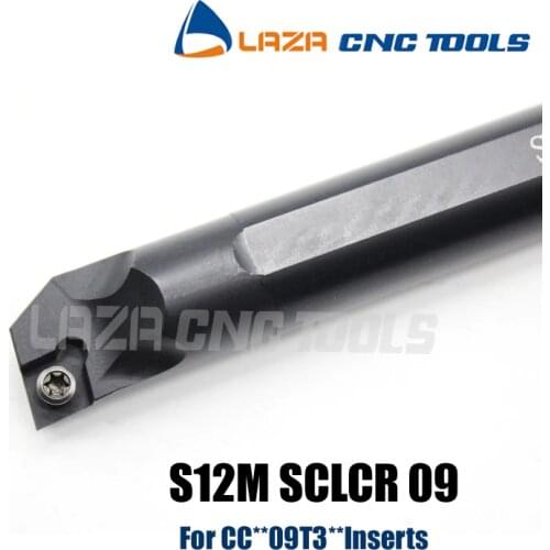 S12M-SCLCR09, S12M-SCLCL09 Internal Turning Holder,SCLCR SCLCL CNC Indexable Boring Bar,95 Deg Lathe tool for CCMT/CCGT09T3 Tip