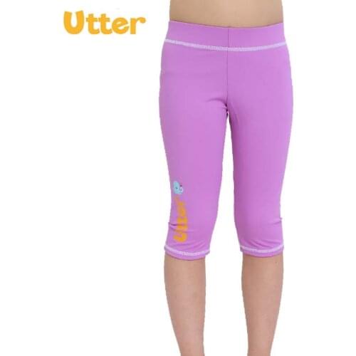 UTTER Baby Kids Cartoon Sun Protection Shorts Pants Rash Guard Maillot Swimsuit Swimwear for Girl and Boy Swimming Clothing