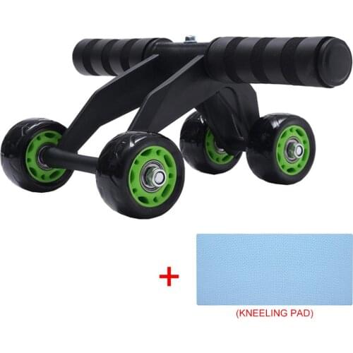 High Quality Four Rounds Abdominal Roller Wheel Exercise Ergonomic Ab Workout Wheels Muscle Training Equipment For Home Gym