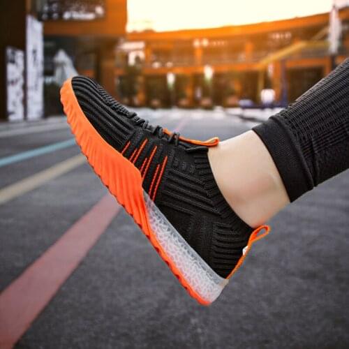 Women Tennis Shoes Breathable Lace-Up Air Mesh Sock Female Sneakers Sports Footwear Tenis Feminino Chaussure Femme Brand Sneaker