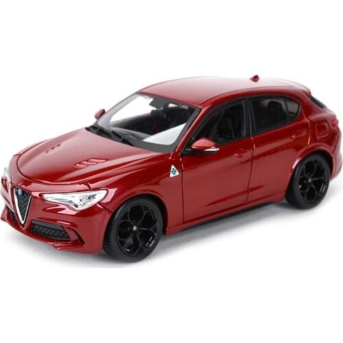 1:24 Alfa Romeo Stelvio SUV Car Static Die Cast Vehicles Collectible Model Car Toys