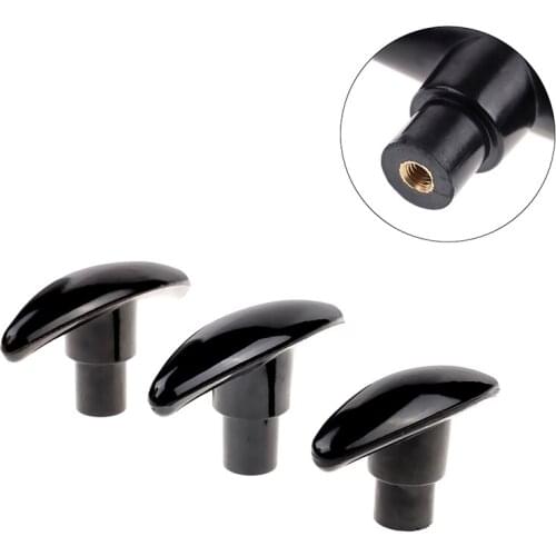 1PC M6/M8/M10 Male Thread Star Shaped Head Clamping Nuts Knob For Industry Equipment Plastic Carbon Steel Galvanization