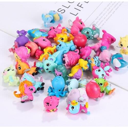 15 Wholesale Cute Mini Littlest Hatches Pets (No Eggs) Bear Bird Action Figure Incubation Toy Nursery Playset kids Colleggtibles