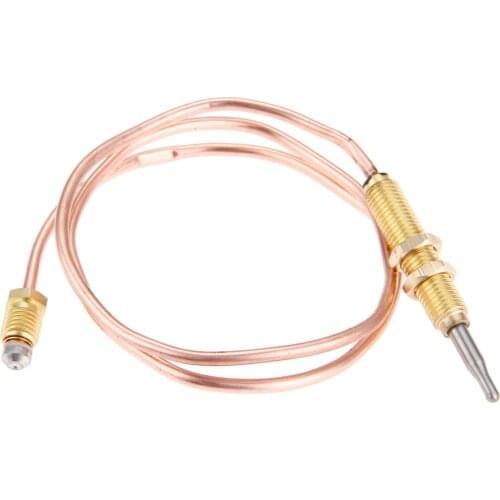 600mm Thermocouple M8 Nuts Fixings Gas Fireplace Boilers Grill For Gas Fireplace Fire Pit Grill Stove Outdoor Gas Heater