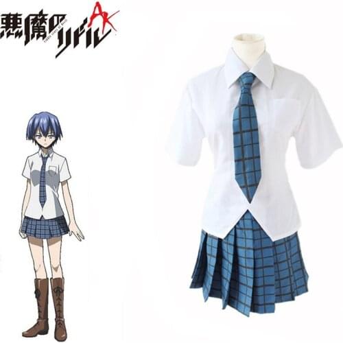 Akuma No Riddle Azuma Tokaku Cosplay Janpanese Anime Costumes For Girls School Uniforms Costumes Full Set For Halloween