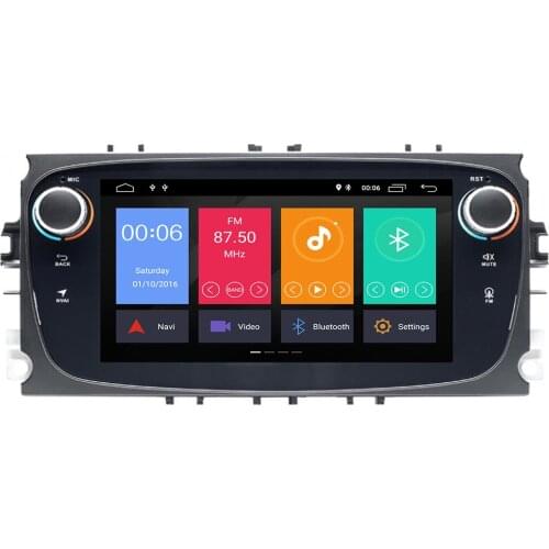 DSP Android 10 Car Multimedia Radio GPS for FORD/FOCUS/Mondeo 9/S-MAX/C-MAX/Galaxy/Kuga Navigation IPS Screen no DVD Headunit
