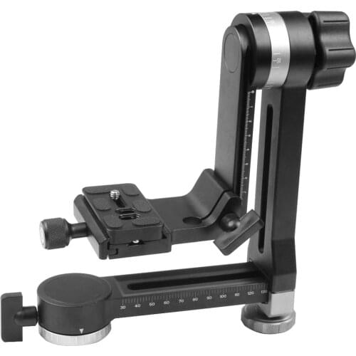 BGNing Camera 3-axis Handheld Gimbal Tripod Mount Adapter Stabilizer w/ Quick Release Board QR Plate 1/4" 3/8" Screw Photography