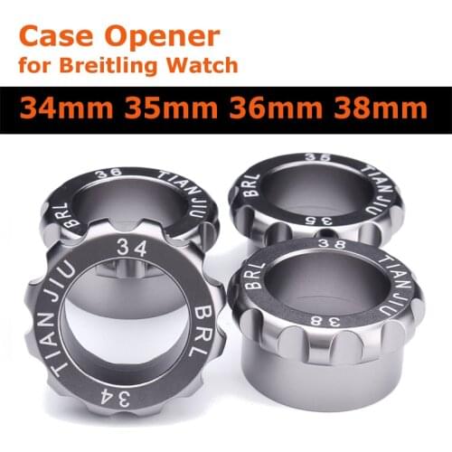 Case Tool Screw Back Opener for Breitling Watch 34mm 35mm 36mm 38mm Watch Repair Tools Case Screw