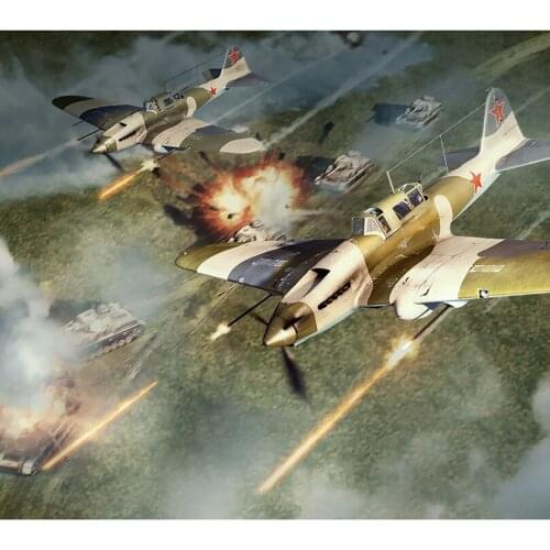 War & airplane bombing picture New DIY 5D Kit Crystal square Diamond Embroidery Painting Cross Stitch Home Decor Craft HL740