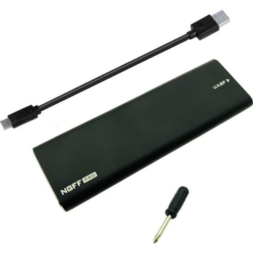 USB 3.1 to M.2 NGFF SSD Mobile Hard Disk Box Adapter Card External Type C Enclosure Case for m2 SSD USB 3.1 Case 2242/2260/2280