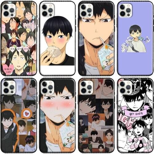 Kageyama Tobio Collage Haikyuu Soft Case For iPhone 11 Pro Max 12 mini X XR XS MAX 6 6S 7 8 Plus SE 2020 5S Phone Cover