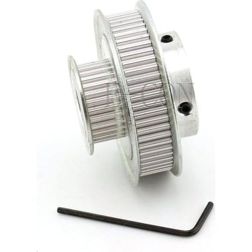 HTD3M Timing Belt Pulley 60 Teeth 30 Teeth 14mm Bore 11mm width Variable speed