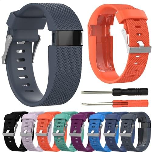 Silicone Wrist Strap For Fitbit Charge HR Replacement Wristband Bracelet Belt for Fitbit Charge HR Activity Tracker