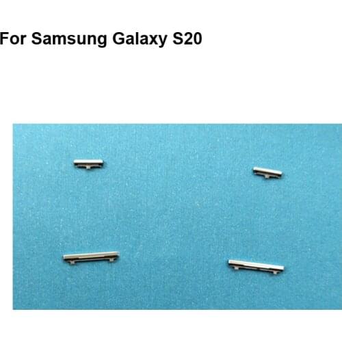 1 SET For Samsung Galaxy S20 Power On Off Button + Volume Button Side Buttons Set Parts For Samsung Galaxy S 20 G9180