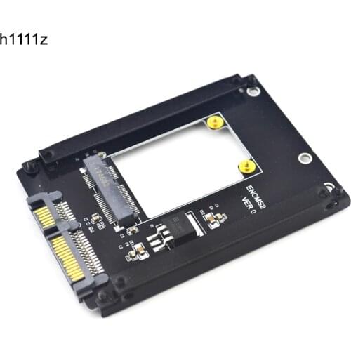 MSATA to SATA Adapter Mini PCIe mSATA SSD to 2.5" SATA3 Drive Converter Card Adaptor Support Full High mSATA SSD for Computer PC