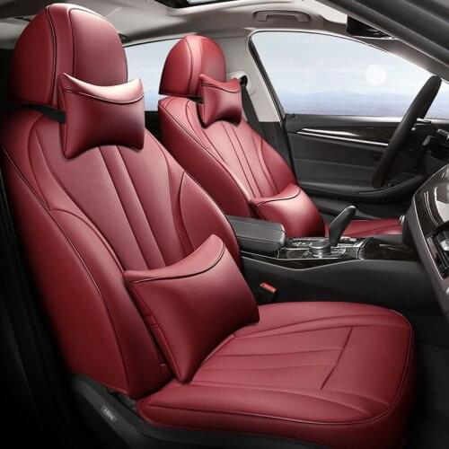 Custom cowhide car seat cover for Fiat Punto Bravo Linea Freemont Viaggio Ottimo covers for car accessories styling protector