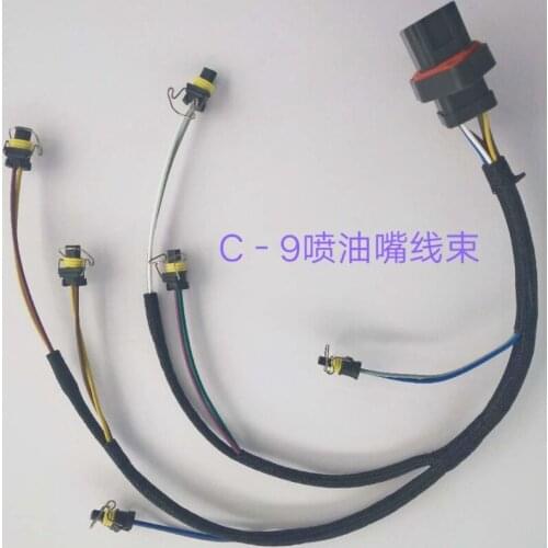 Excavator Parts for Caterpillar 330C C-9 EFI Engine Injector Wiring Harness 188-9865