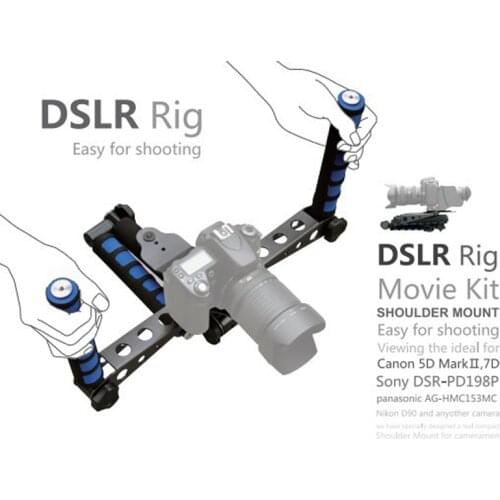 DSLR RIG DSLR Rig Movie Kit Shoulder Mount DSLR Stabilizer Shoulder Rig For Canon Nikon Panasonic