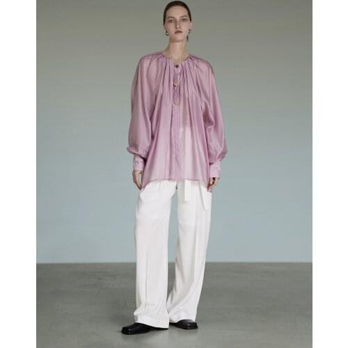 EOSEENY Satin Blouses