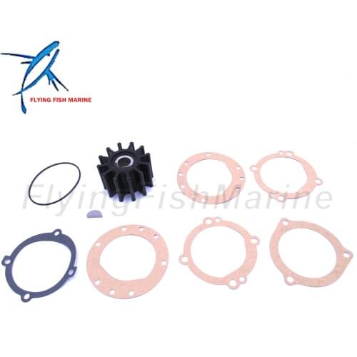 Flexible Water Pump Impeller for Sherwood 10615K / JABSCO 18948-0001 18948-0001-P 09-702B / Sierra 18-3047 / Volvo Penta 835874