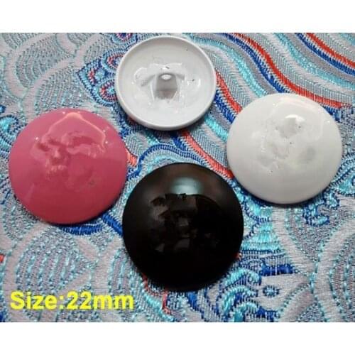 Wholesale 10 pieces High-grade Metal Alloy 3 color Clothing Overcoat Jacket Buttons Coat Sweater Button Size 22mm Free shipping
