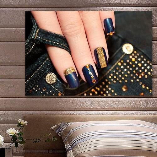 Nail Art Poster-Decor Painting Wall-Pictures Print Modern Canvas 1、Bedroom Home-Decoration Living-Room
