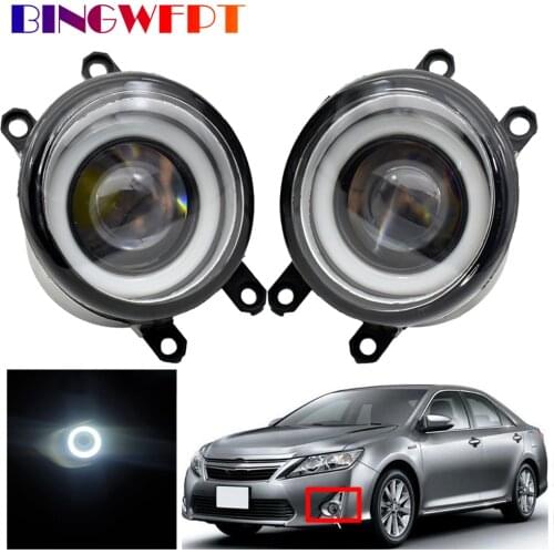 Fog Light Assembly Car Front Bumper H11 LED Fog Light lamp For Toyota Camry 2.4L L4 2006 2007 2008 2009-2012