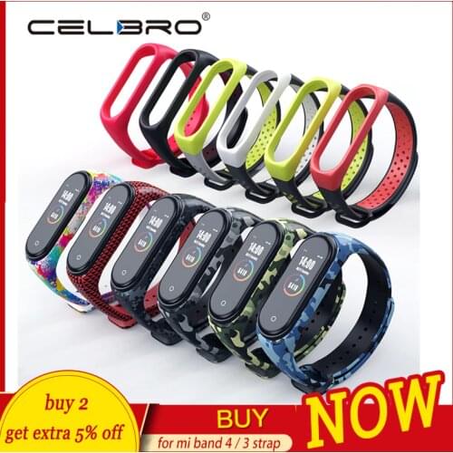For Mi Band 4 Strap Bracelet for Xiaomi Mi Band 5 4 3 Strap Straps Correa Camo for Miband 4 5 band5 NFC Pulseira Bracelets Belt