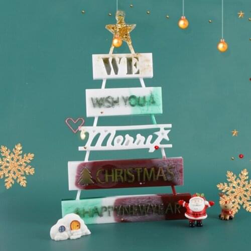 Christmas Tree Decoration Silicone Mold is Suitable for Resin Epoxy Resin Diy Craft Jewelry Making Home Decoration