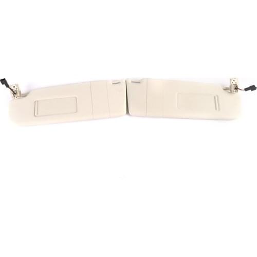 1K0857551N Left & Right White Sun Visors For V-W GOLF/R32/G TI/RABBIT 2010-2013 1K0 857 551 N PC3