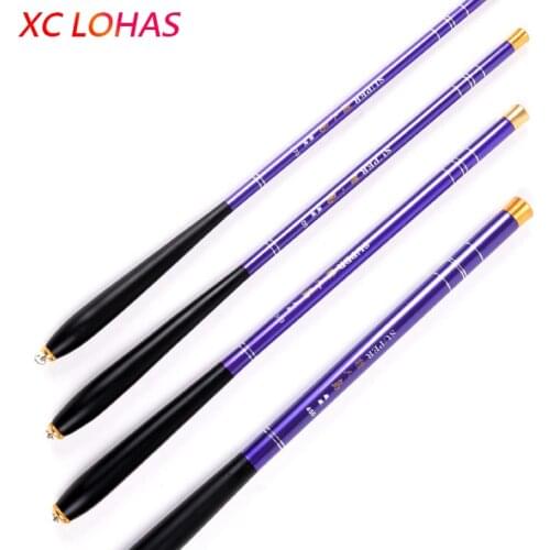 High Quality Telescopic Carbon Fiber Fishing Rod Mini Portable Taiwan Hand Fishing Rod Pole for Stream River Lake Fishing 4.5M